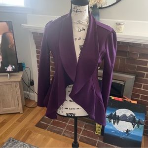 Purple blazer size L